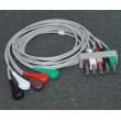 Philips(Netherlands)Philips split five lead wire snap / PHILIPS HP split ECG Cable (American Standard)