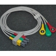 Philips(Netherlands)Philips split three lead wire snap/PHILIPS,HP split Leadwires (European standard)