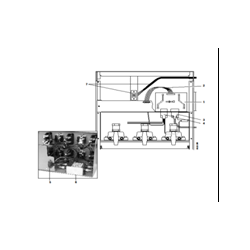 GE（USA）Power cord Hamess  with connector (PN:1504-5705-000)（Figure 6）,Avance,Aespire7100,Aespire7900 anesthesia        New