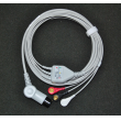 GE(USA)ECG Lead wires/Monitor Lead wires/Universal 6-pins three lead wires/Goldway,Biolight