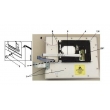 GE（USA）Display cable flat flex (PN:1504-5602-000)（Figure 5）,Avance,Aespire7100,Aespire7900 anesthesia         New