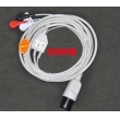 Nihon Kohden (Japan) three 11-pin lead wire/Photoelectric button three lead / Optical monitor Leadwires   New