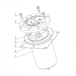 Mindray(China)   pressure chamber  for mindray BC5300 Hematology analyzer (new,original)