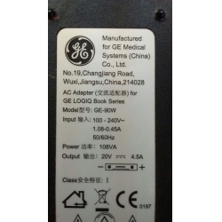 GE(USA) AC adapter for GE Logiq Book XP  (New,Original)