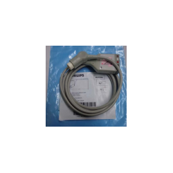 Philips(Netherlands)5 Lead ECG Patient Trunk Cable, AAMI(PN:M1520A),MP20,MP30,MP40,MP50,MP60,MP70,MP80,MP90,New,ORIGINAL