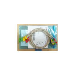 Philips(Netherlands)Shielded 3-lead set, grabbers,safety,IEC(PN:M1613A),MP20,MP30,MP40,MP50,MP60,MP70,MP80,MP90,New,ORIGINAL