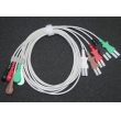 GE(USA)button three lead wire / Ma Kwai ECG Cable / DASH2500 / 3000/4000 Leadwires