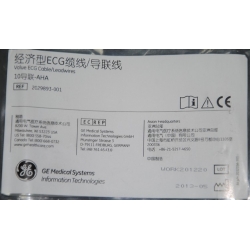 GE(USA) 2029893-001(Banana).Cable ECG electrocard modelos MAC 400-500-600-1200(New,Original) ,NEW,ORIGINAL