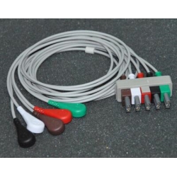 Philips(Netherlands)Philips split five Leadwires button/PHILIPS HP split ECG lead (American Standard)