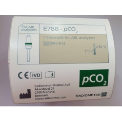 Radiometer(Denmark) (PN:945-612) E788 pCO2 Electrode,Blood Gas Analyzer ABL815flex,ABL820flex,ABL825flex,ABL830flex,ABL835flex New