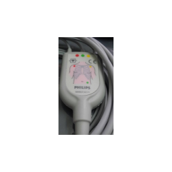 Philips(Netherlands)3 Lead Set Grabber IEC Cable(PN:989803143171),VM6,VM8,New,ORIGINAL