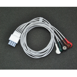 ECG cable lead wire / 5-lead ECG cable telemetry AHA button / telemetry five Leadwires EY6502B