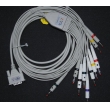 Edan(China) ECG lead wires, 10 electrode ECG Cable      New