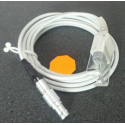Compatible 509B SpO2 extension cable / 5-pin metal head SpO2 extension cable / Monitor accessories SpO2 cable