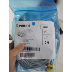 Philips(Netherlands) M1633A, 5 lead ecg leadwire cable (New,Original)