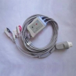 PHILIPS (Netherlands)Philips ECG cable / mp20 / vm6 / m1205 three lead wire / Monitor ECG Cable