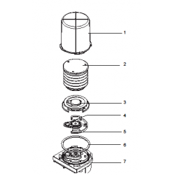 GE（USA）bellows housing   (PN:1500-3117-000) New,Original（figure 1）