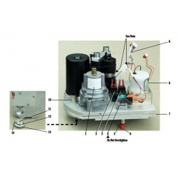 GE（USA）Inspiratory Flow Control Valve o-ring 9.25ID×12.8 OD  (PN:1504-3620-000；1503-3056-000)（Figure 8）,Avance,Aespire7100,Aespire7900 anesthesia       New