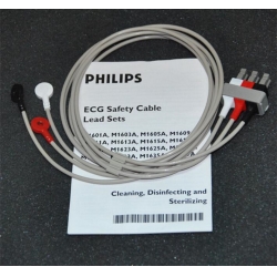 Philips(Netherlands)Original PHILIPS 12-pin split three lead wire snap / Philips ECG Cable / original Leadwires