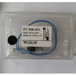 Radiometer(Denmark) PN:636-373   Neon lamp with cable,rear right,bottom,Blood Gas Analyzer ABL815flex,ABL820flex,ABL825flex,ABL830flex,ABL835flex