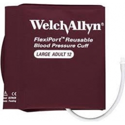 WelchAllyn(USA) Flexiport Blood Pressure Cuff, Size-12 Large Adult, Reusable, P/N: REUSE-12(New,Original)