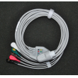 Philips(Netherlands)Compatible MP 20/30/40/60/70 Monitor ECG Cable/Philips 12-pin five lead snap