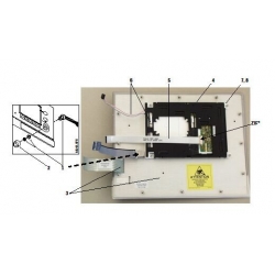 GE（USA）Nut M3 KEPS (PN:0144-3717-3020)（Figure 8）,Avance,Aespire7100,Aespire7900 anesthesia       New