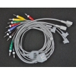 Nihon Kohden(Japan)  BR-903P clip three-lead wire, the original BR-903P ECG Cable    New