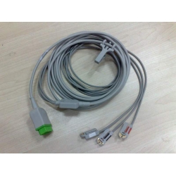 GE(USA) CABLE ASSY ECG 3 LEAD W/GRAB AHA