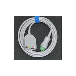 Mindray(China)original 12-pins 3-lead/5-lead ECG master cable split / IEC/AHA 5-lead defibrillation patient monitor cable