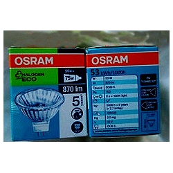 OSRAM(Germany)Osram 48870 MR16 12V50WSP/FL /WFL/VWFL Energy-saving Halogen Cup Lamp ,NEW