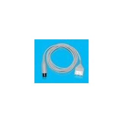 Mindray(China)Compatible PM 7000/8000/9000 split three lead cable / compatible 6-pin split type three lead ECG cable