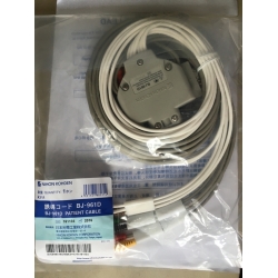 Nihon Kohden(Japan) 12 Lead ECG Cable  Part No : BJ-961D  for Nikon Kohden Cardiofax ECG 9620 N   (New,Original)
