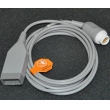 Philips(Netherlands)HP, PHILIPS split three lead main cable/ 12-pin split ECG Cable main cable
