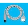 Mindray(China)Compatible PM 7000/8000/9000 split three lead cable / compatible 6-pin split type three lead ECG cable