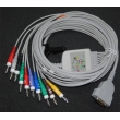 GE(USA)Compatible GE MAC400 / 800/1200 ECG lead wires 15-pin banana plug ECG cable