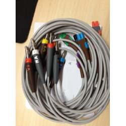 GE(USA)CAM 14 Leadwire Set, 10 Lead, Banana, AHA, Mixed Lengths,90CM,PN:2016032-001,MAC 5000 ECG Machine,NEW,ORIGINAL