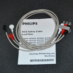 Philips(Netherlands)Shielded 3-Lead Set,Grabbers,Safety,AAMI