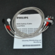 Philips(Netherlands)Shielded 3-Lead Set, Snaps, Safety, AAMI(PN:M1605A),MP20,MP30,MP40,MP50,MP60,MP70,MP80,MP90,New,ORIGINAL