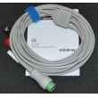 Mindray(China)T5T6T8 original ECG Cable / 0010-30-43119 button EA623AB three monitor lead wire