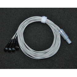 Single 4-pin ECG-wire / 4 Leadwires Single Location 4 pin