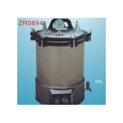 Potable pressure steam sterlizer