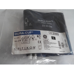 GE(USA) DURA-CUF* Cuff, Adult, 2-Tube Sub-Min, Navy