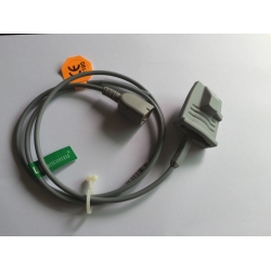 Nihon Konden（Japan) short cable adult silicone soft finger clip SPO2 Sensor compatible ,DB9   NEW  Compatible