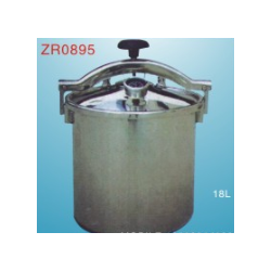 Potable pressure steam sterlizer