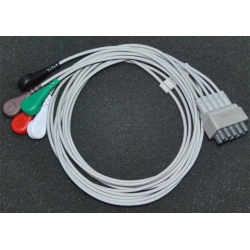GE(USA)Monitor Accessories / GE split button five lead wire / compatible GE ECG lead / GE sub cable
