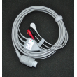 Philips(Netherlands)PHILIPS three lead wire button / 12-pin ECG Cable compatible Philips Leadwires