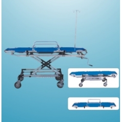 aluminum alloy stretcher trolley for ambulance vehicle